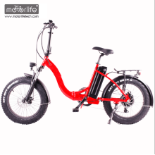 2017 Hottest 20inch folding electric chopper bicycle,e fat bike